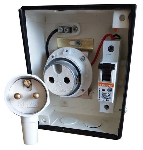 industrial plug and socket with metal box|20a single phase industrial socket.